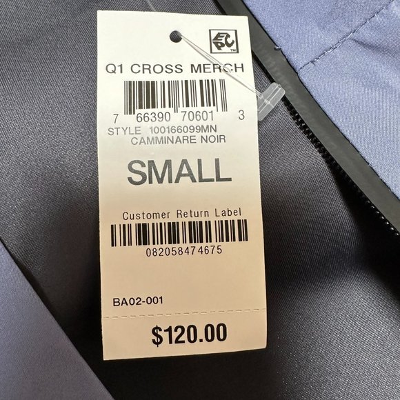 Alfani Men's AlfaTech Pullover Anorak Style Lightweight Jacket, Size Small, Blue - Picture 10 of 11